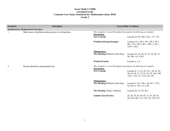 Saxon math 5 6 answer key