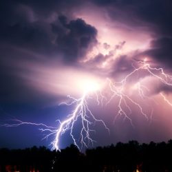 Blitz donner wien gewitter traf neujahrstag erstes kam gestern vienna symbolbild