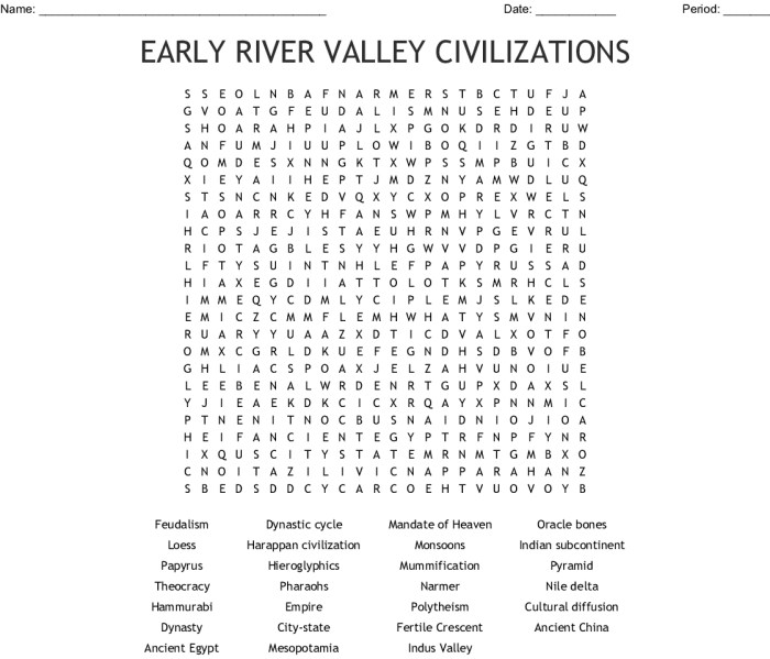 Ancient china word search answer key