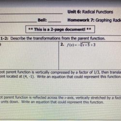 Unit 6 radical functions homework 1 nth roots simplifying radicals