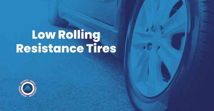 Incorrectly inflated tires increase surface rolling resistance