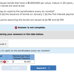 On january 1 boston enterprises issues bonds that have a